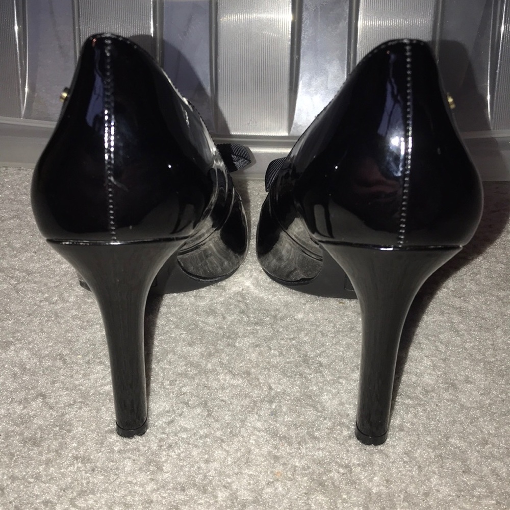 Black Bow Heels - Picture 4 of 5